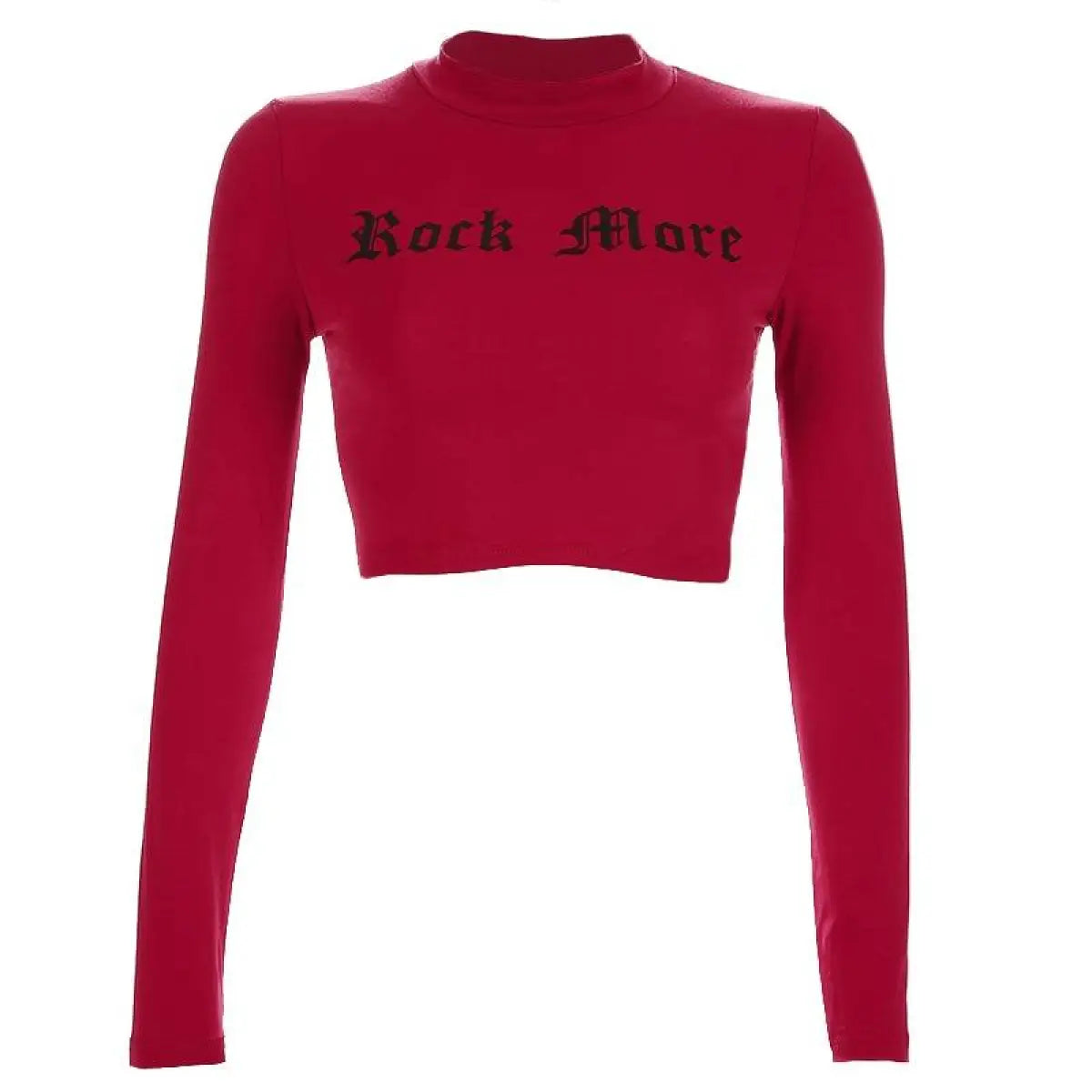 Rock More Crop Top