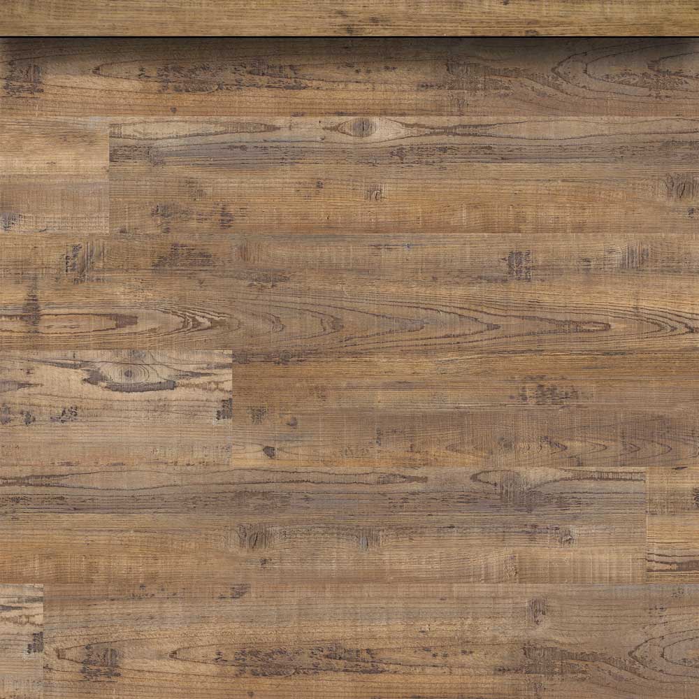 Aged Hickory 0.26" Thick x 1.77" Wide x 94" Length Luxury Vinyl End Cap Molding-MSI Everlife