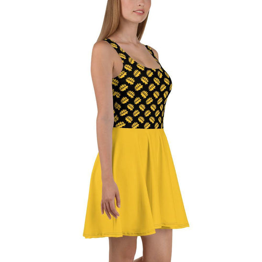 Ancap Porcupine Skater Dress