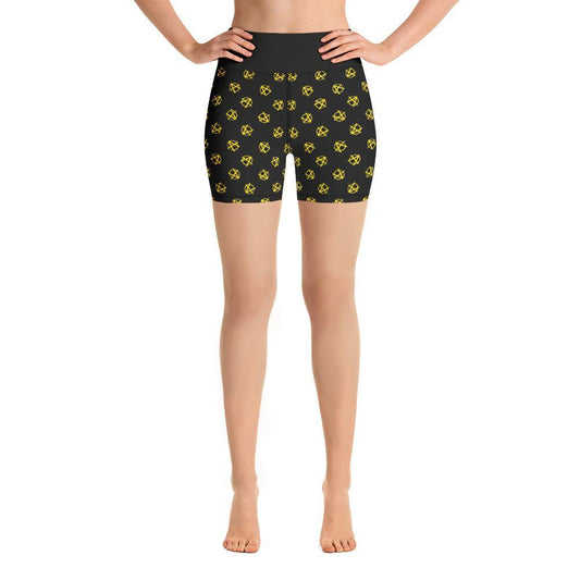 Ancap Anarchy Yoga Shorts