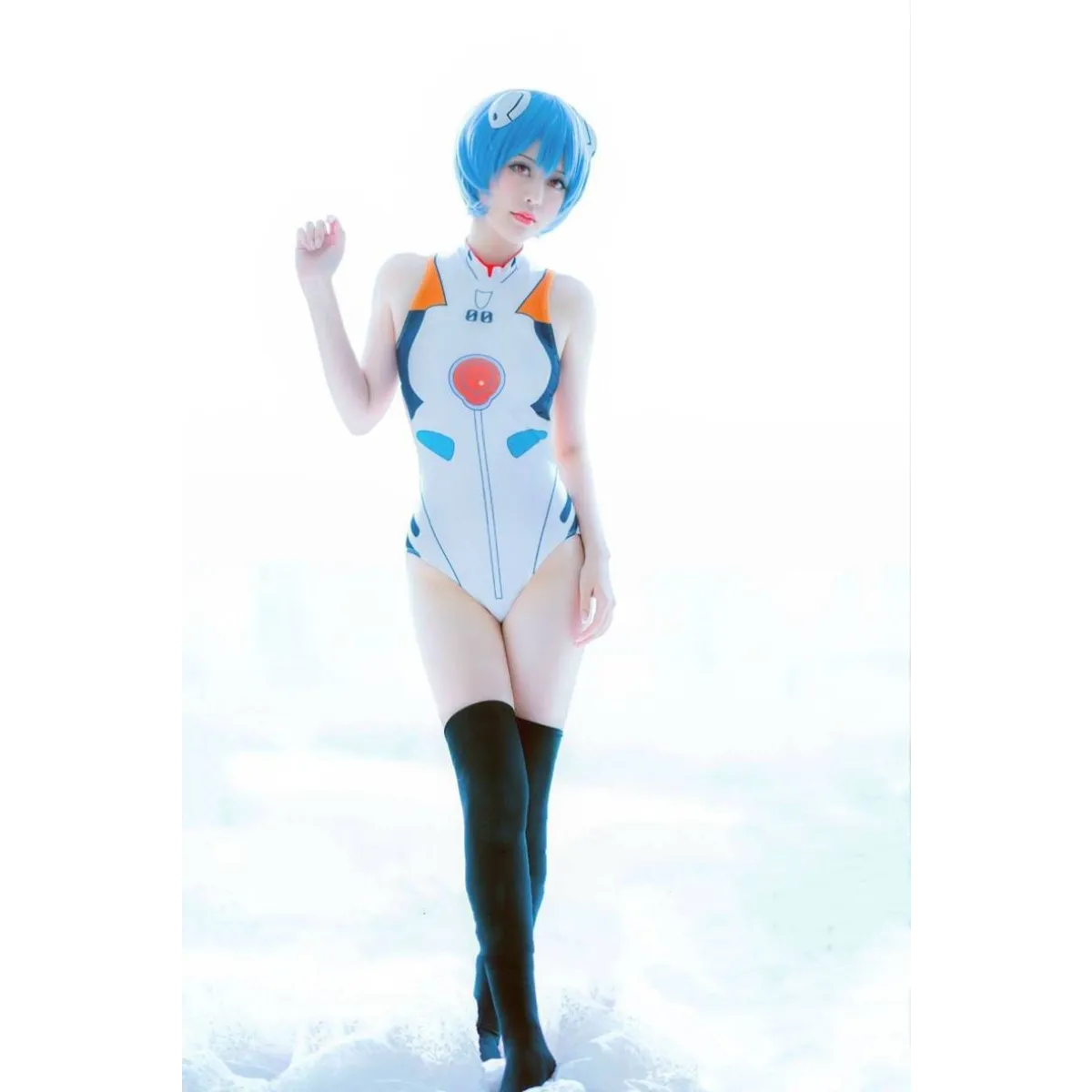 D.VA, Mercy, Asuka Cosplay Swimsuit