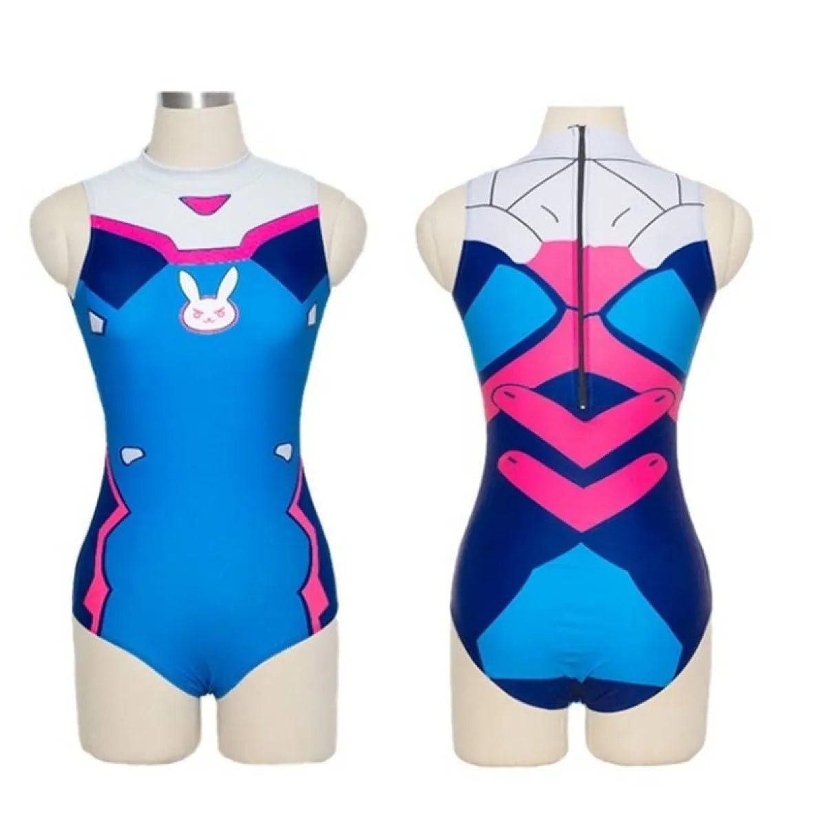 D.VA, Mercy, Asuka Cosplay Swimsuit
