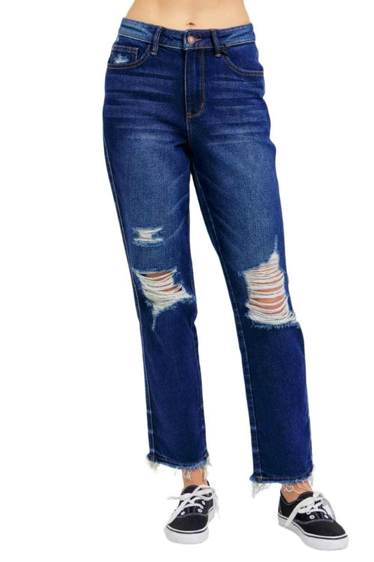 Judy Blue high waist straight jeans