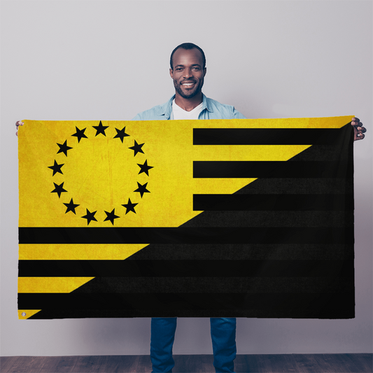Ancap 13Star Single Sided Wall Flag - 36"x60"