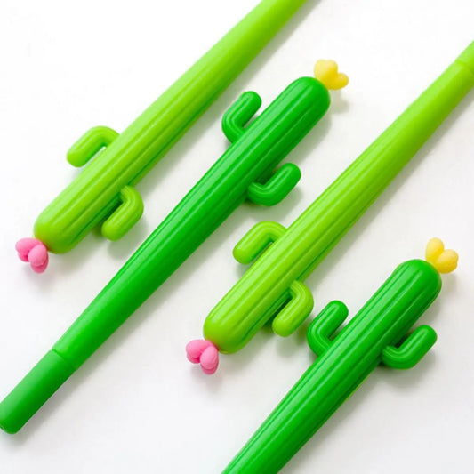 2X Cactus Love Gel Pen