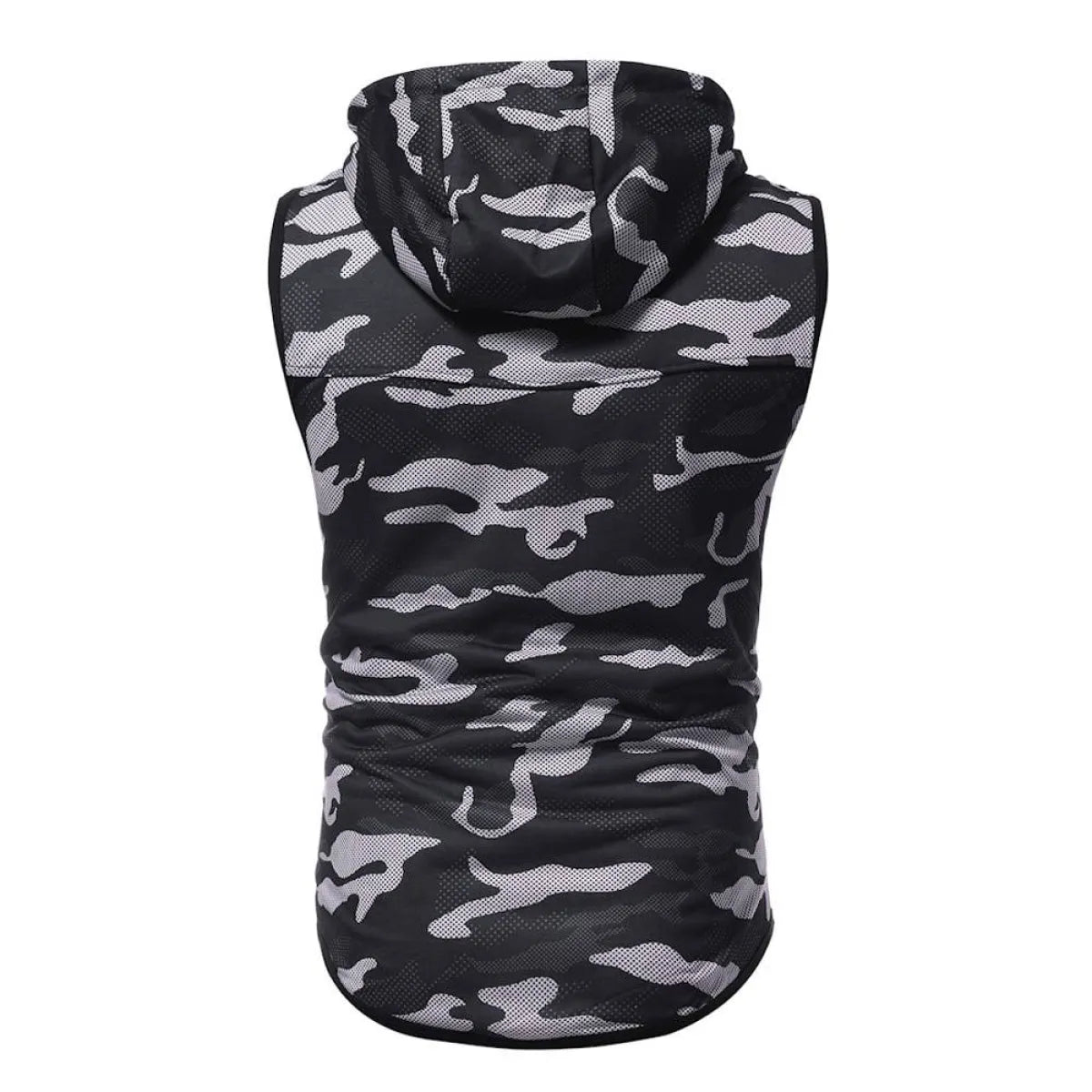 Camouflage Sleeveless Shirt