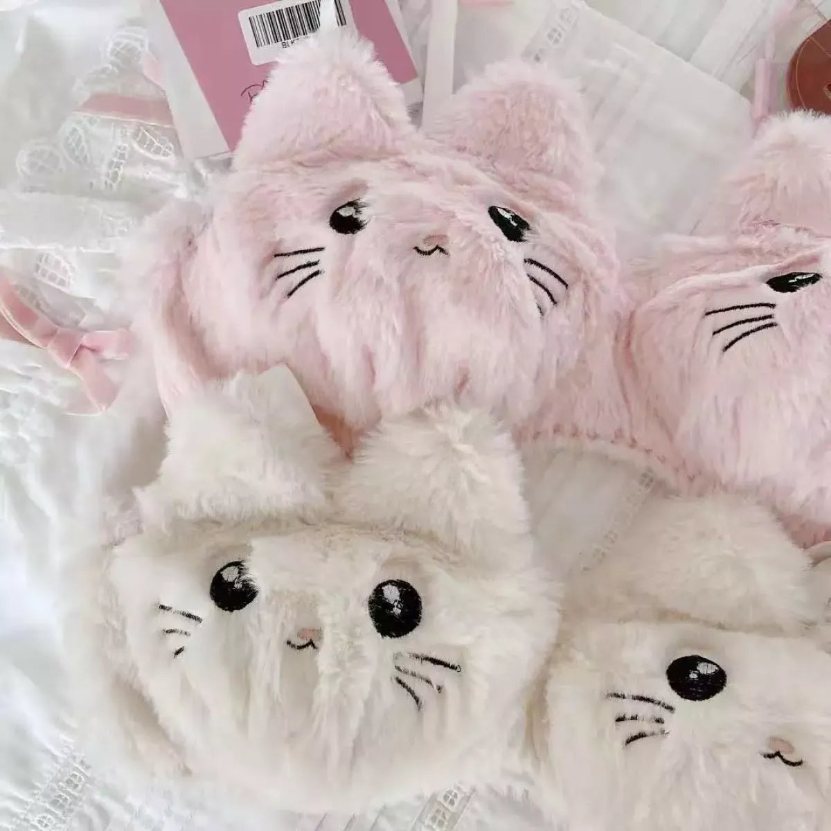 Harajuku Kawaii Fashion Fluffy Cat Lingerie Set