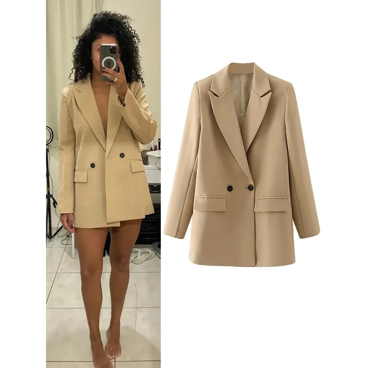 Chic Oversized Blazer for Women