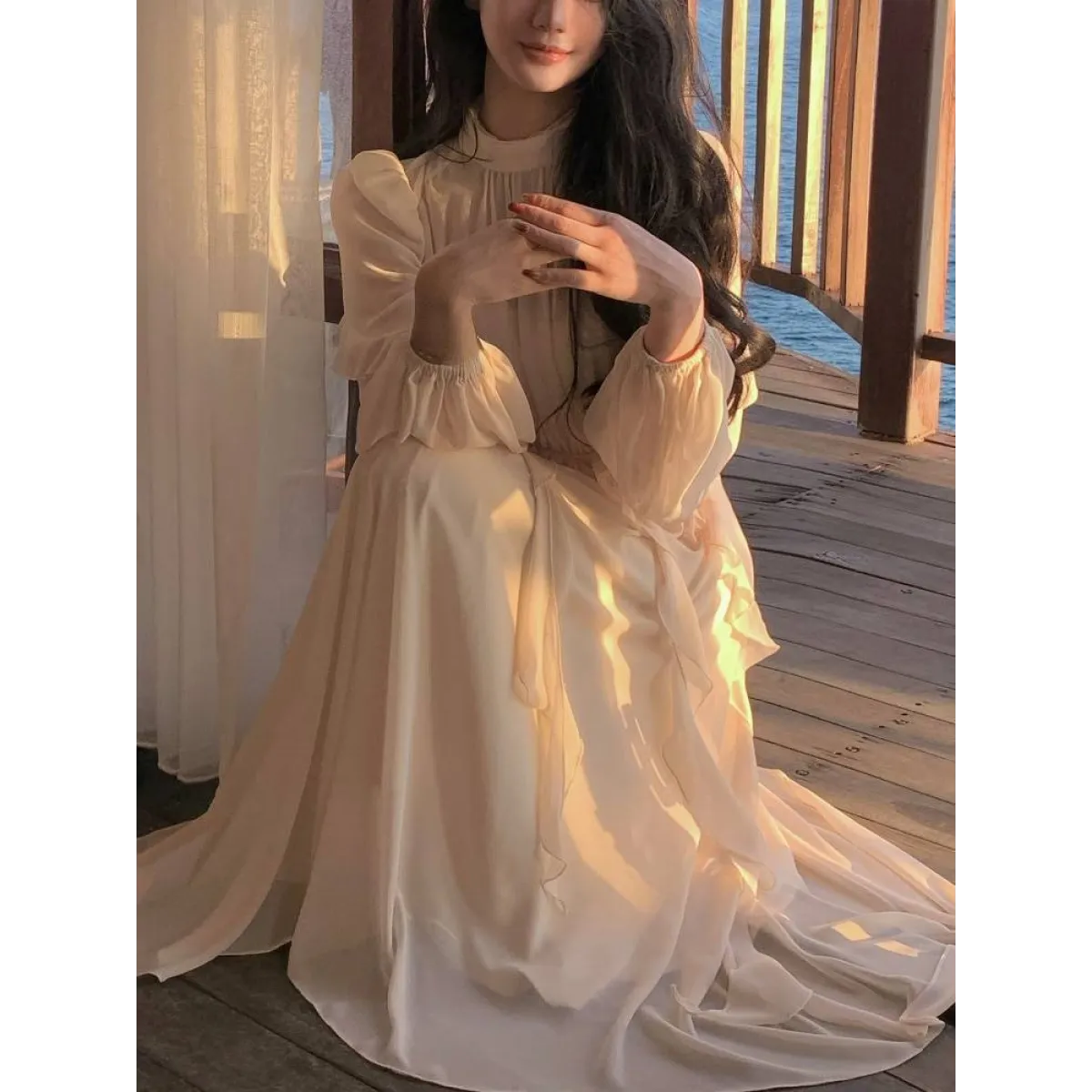 Chiffon Delight Mini Dress