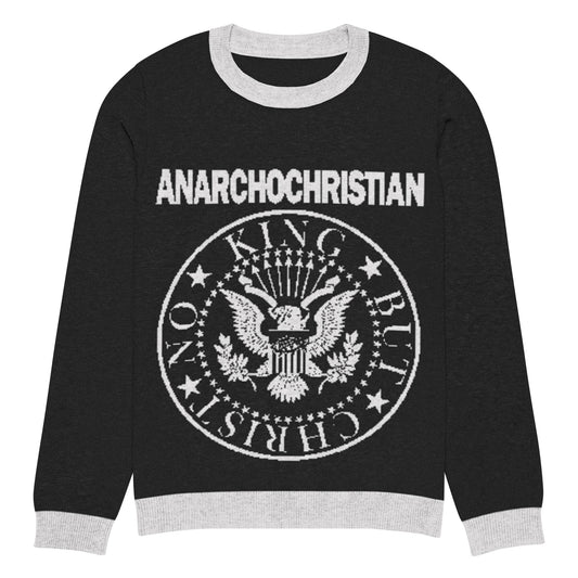 Anarchochristian Seal Knitted sweater