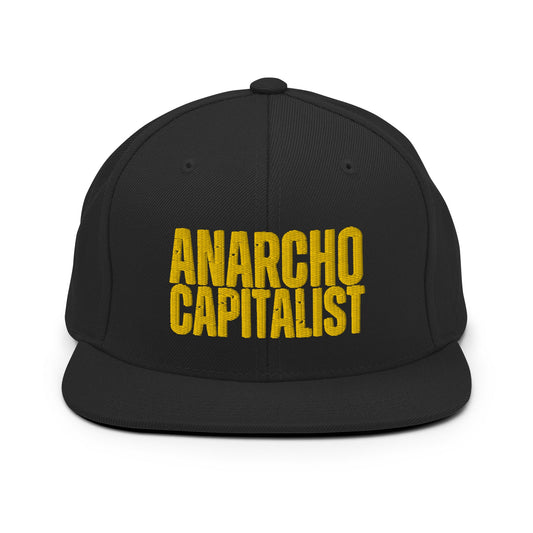 Anarchocapitalist Snapback Hat