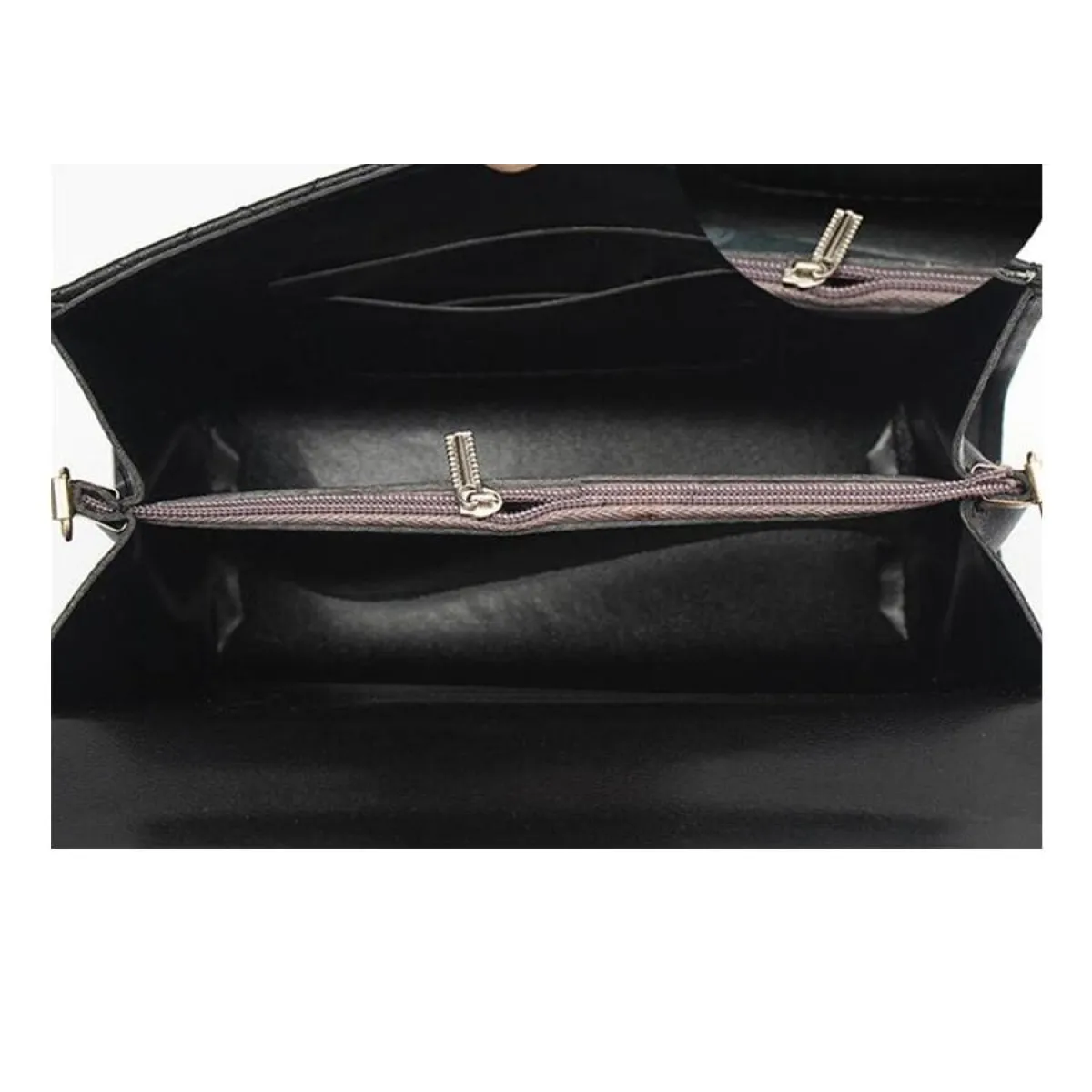 Compact Quilted Shoulder Bag