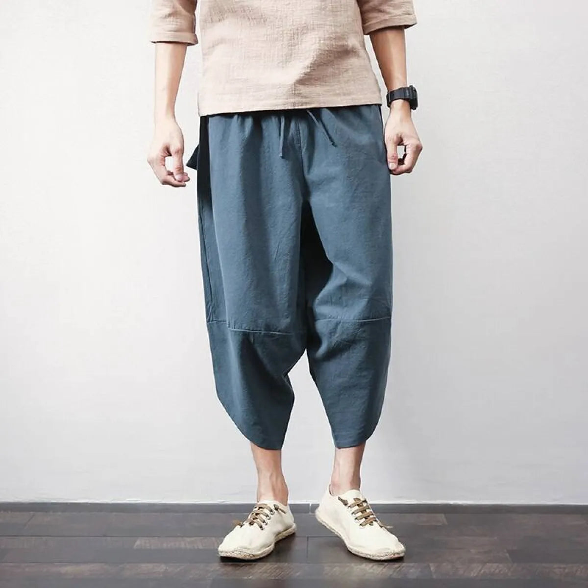 Cotton Linen Joggers