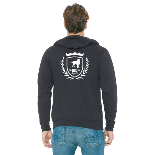 CA-RIO-CA GRAY  Zip Up Hoodie