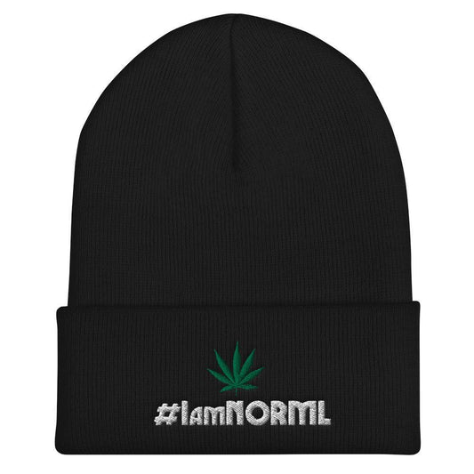 #IAmNORML Cuffed Beanie