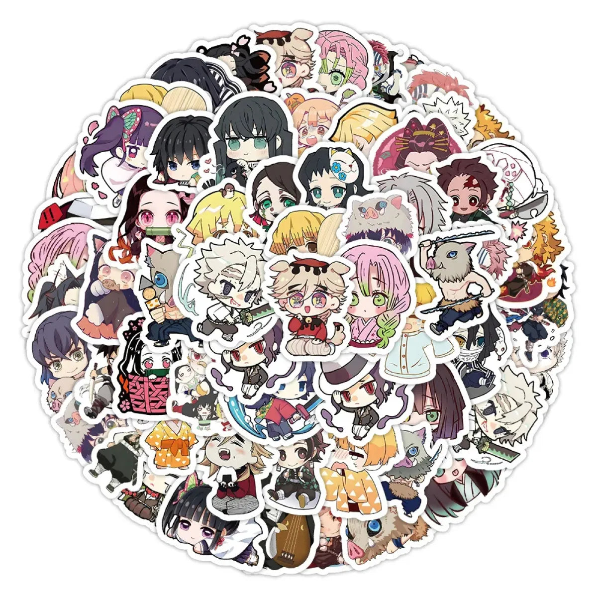 Demon Slayer Stickers - 10/30/60pcs