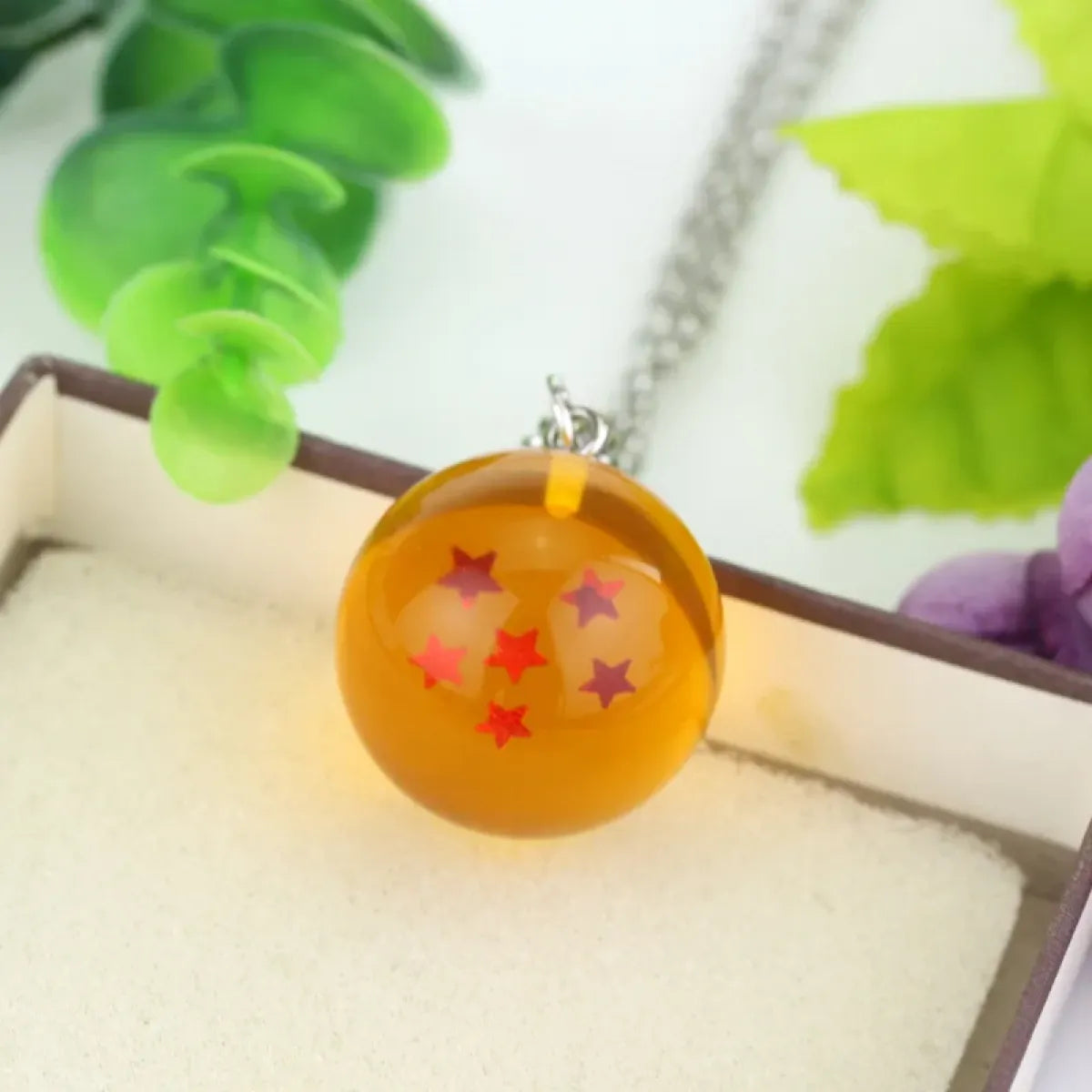 Dragon Ball Series Keychain Charms: 1-7 Star Dragon Balls