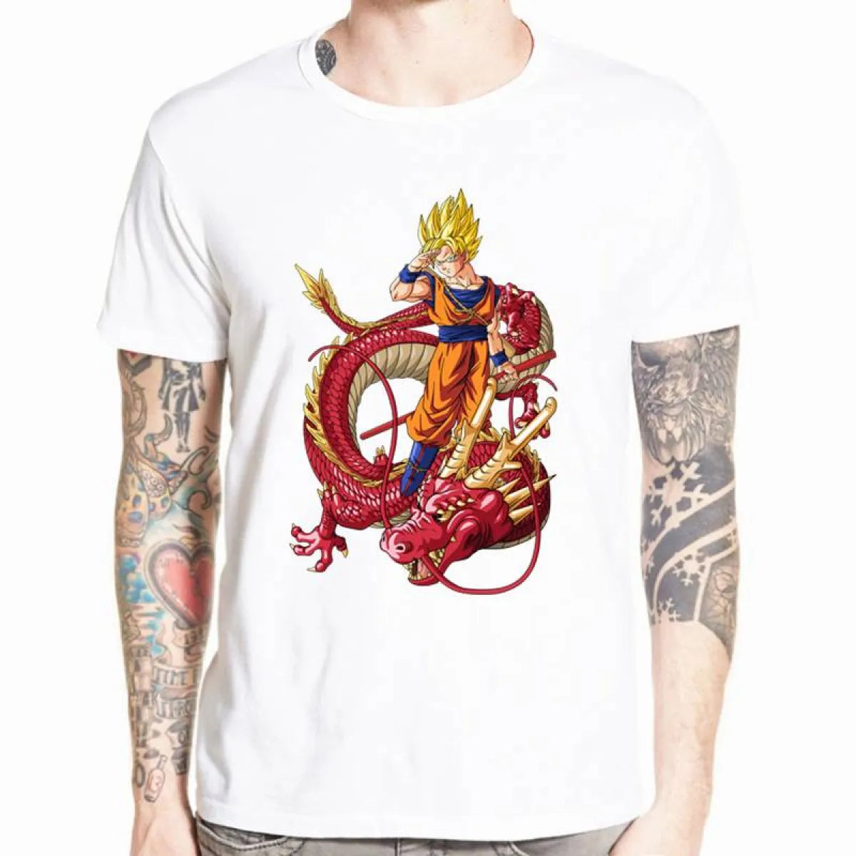 Dragon Ball Z Printed T-Shirts