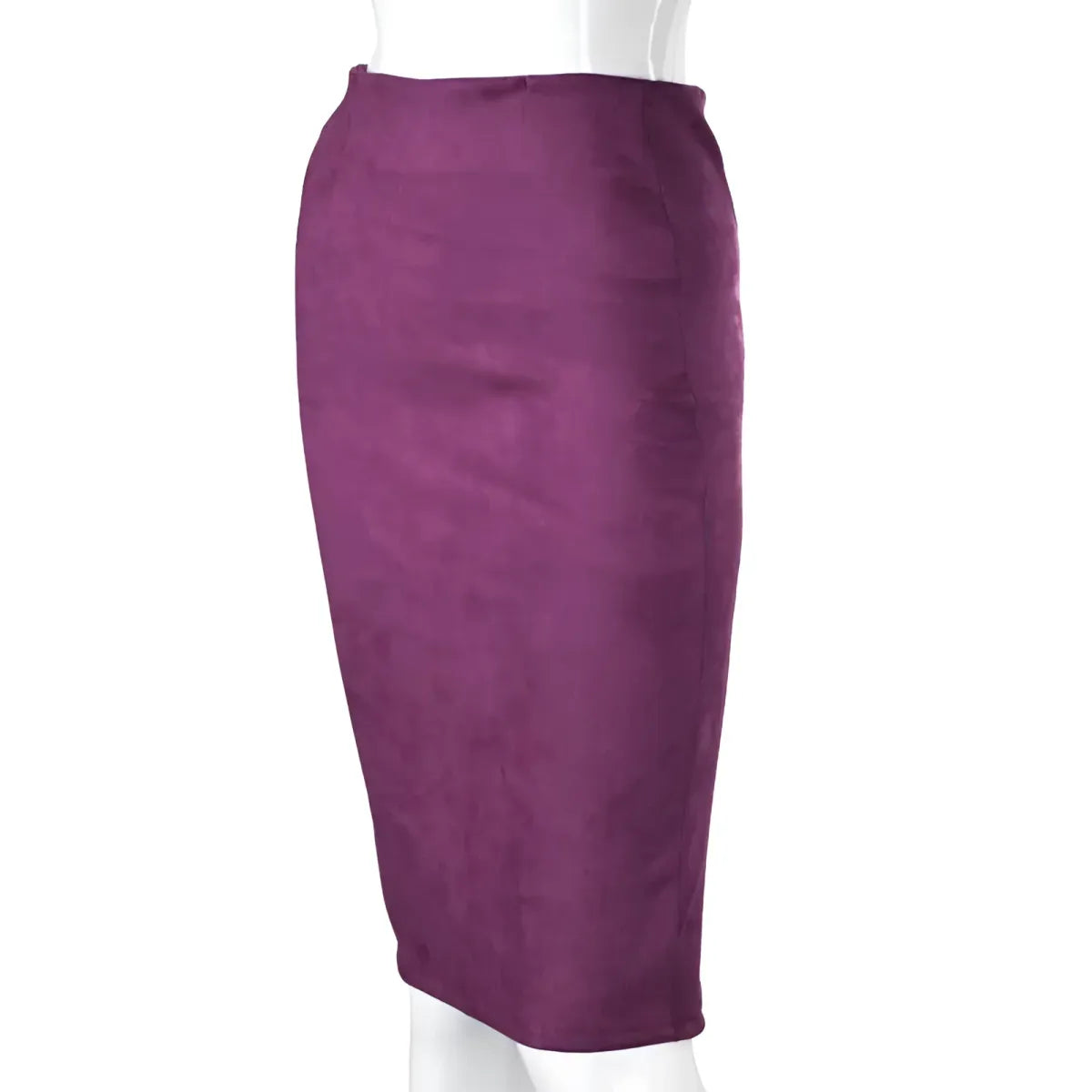 Eco-Suede Pencil Skirt