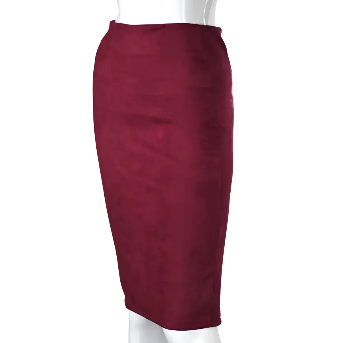 Eco-Suede Pencil Skirt