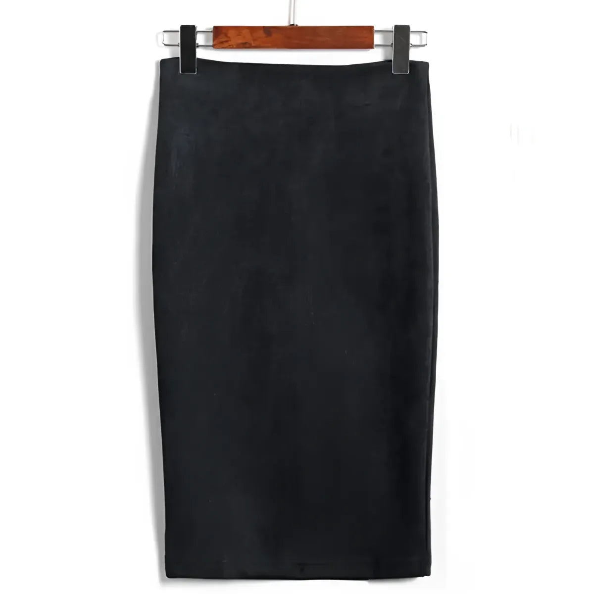Eco-Suede Pencil Skirt