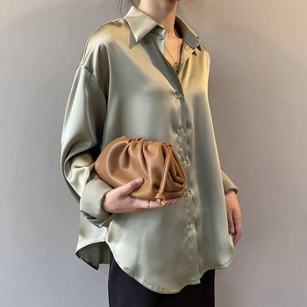 Elegant Silk Shirt
