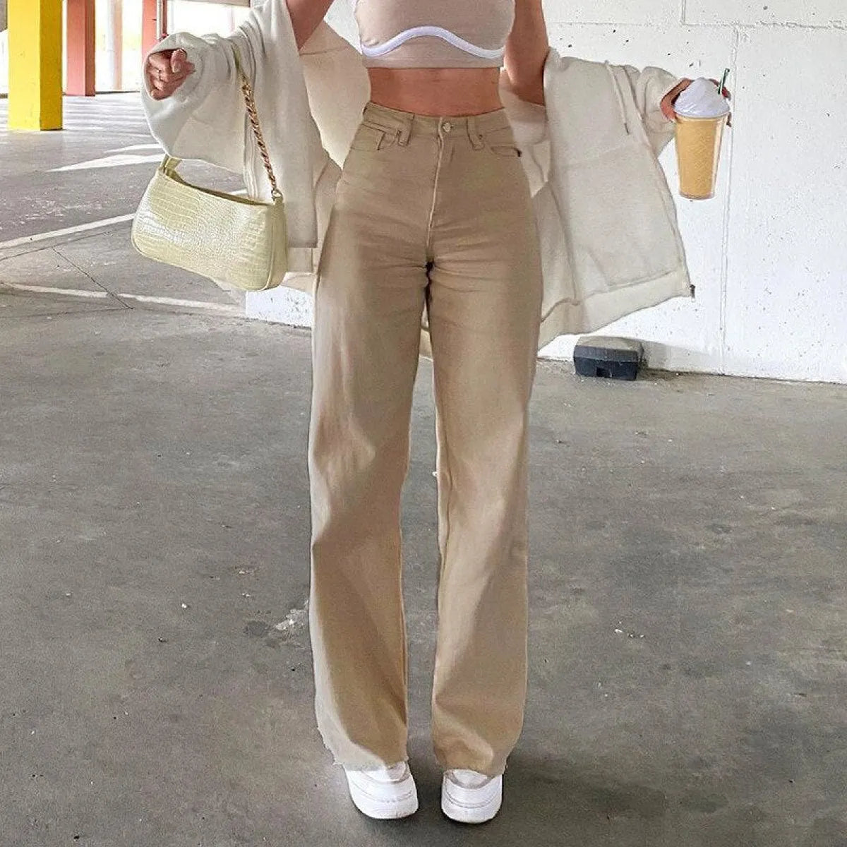 Korean Style Flare Jeans