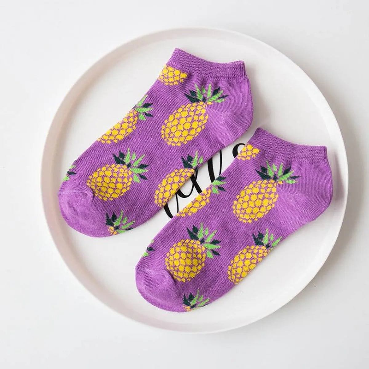 Fruits Printed Harajuku Socks