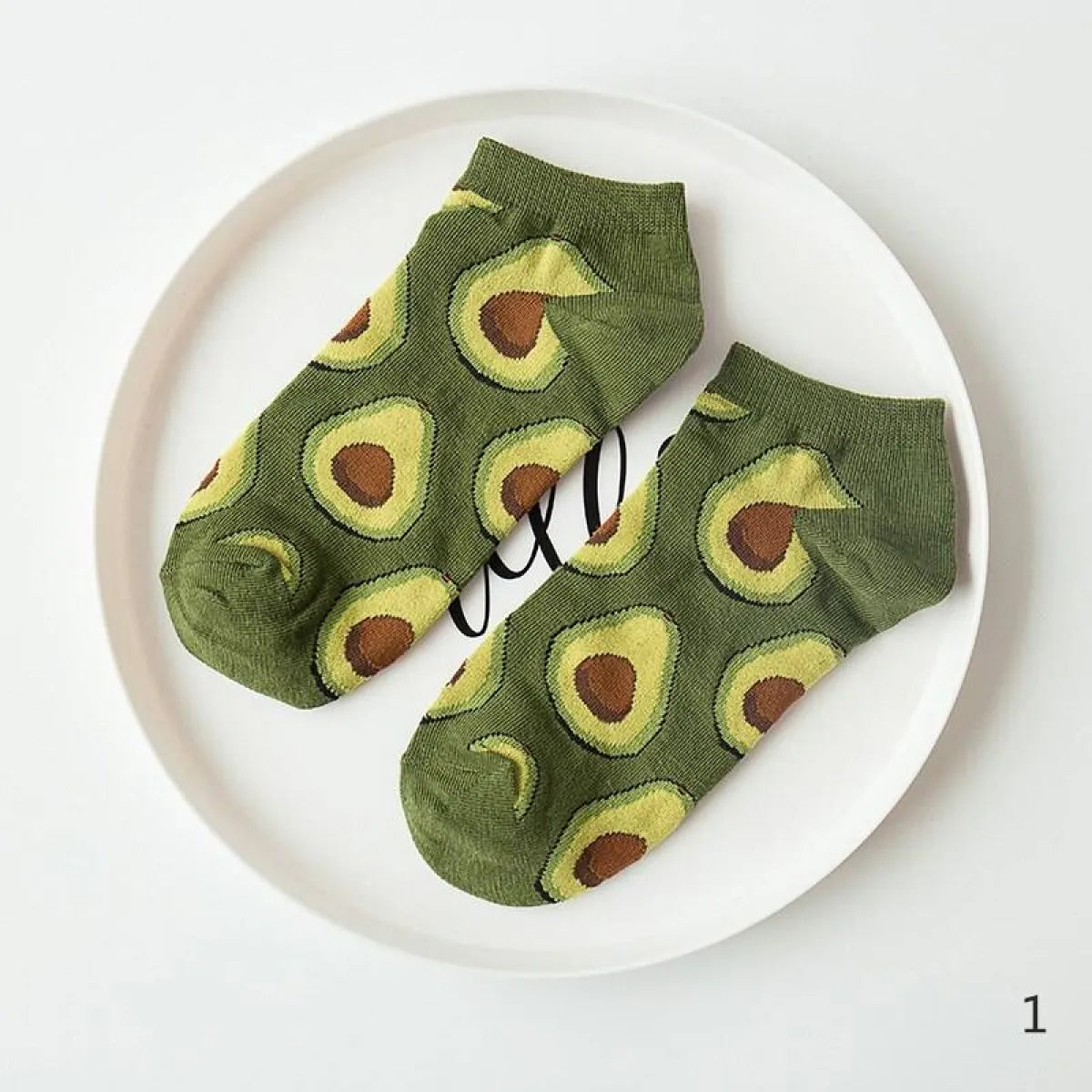 Fruits Printed Harajuku Socks