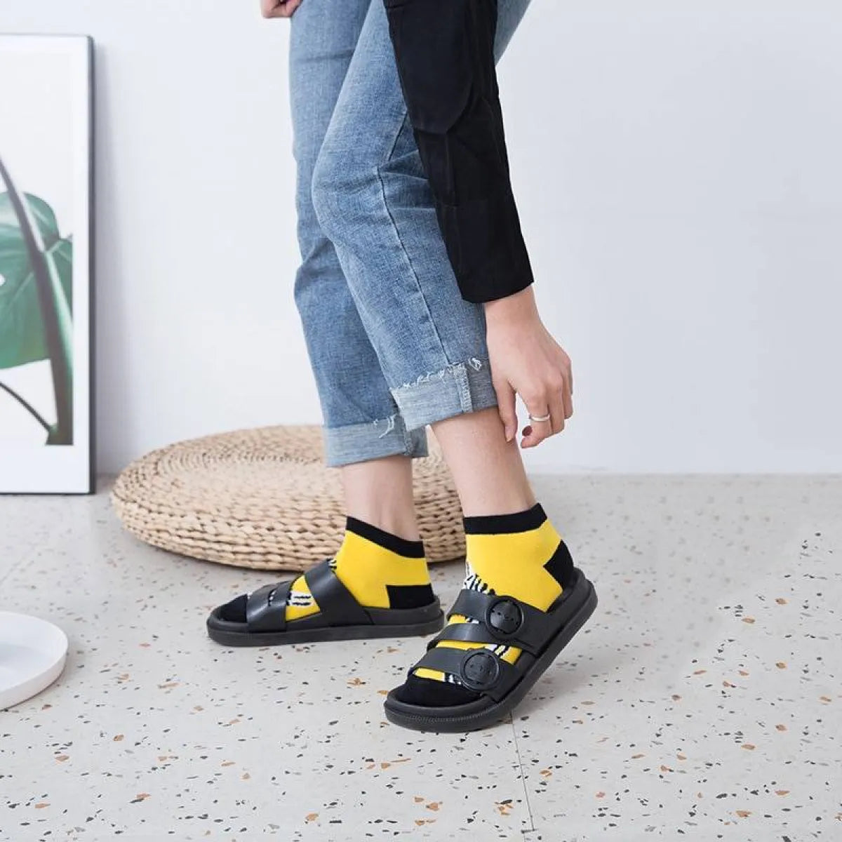 Fruits Printed Harajuku Socks