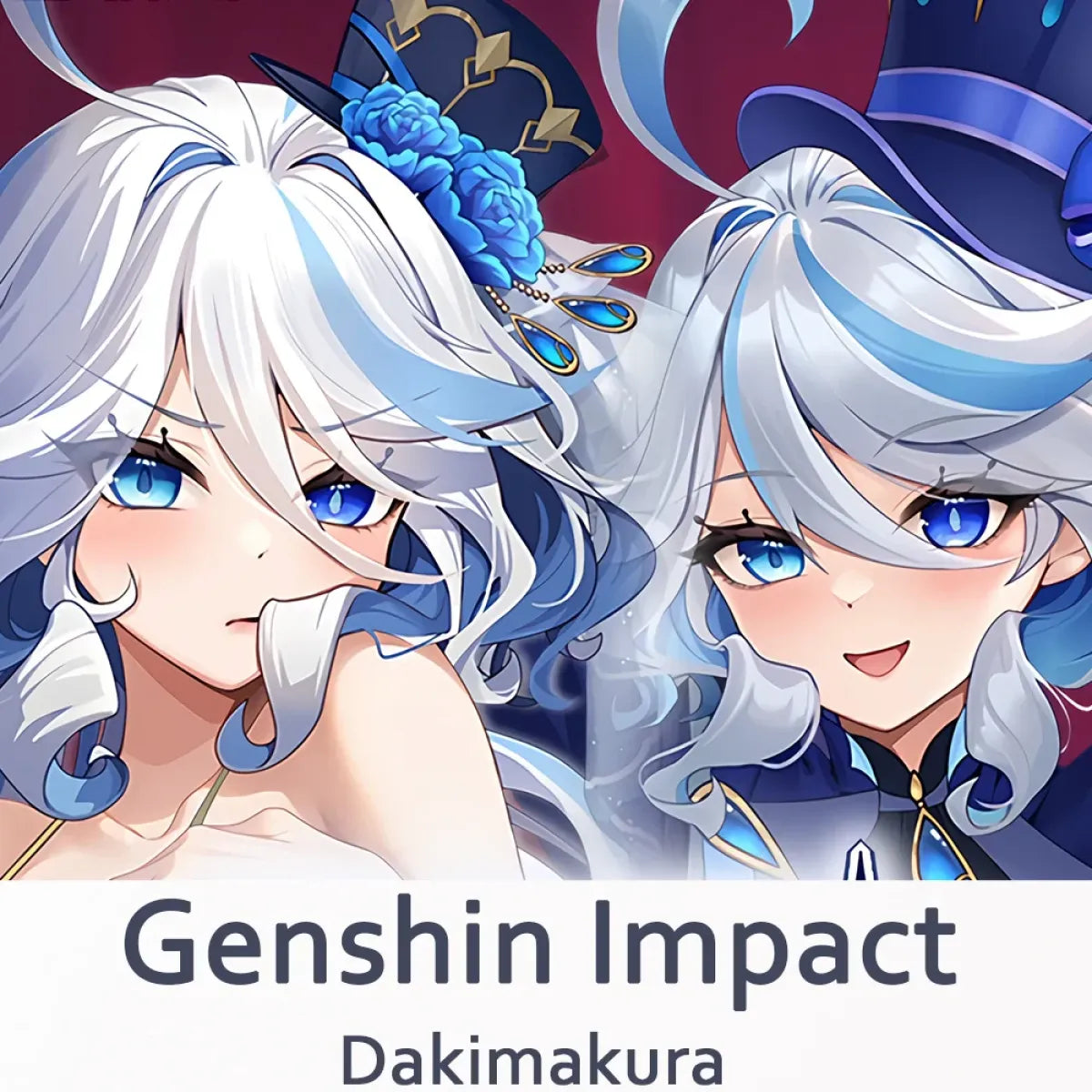 Focalors Dakimakura Pillowcase – Genshin Impact Anime Game Cushion