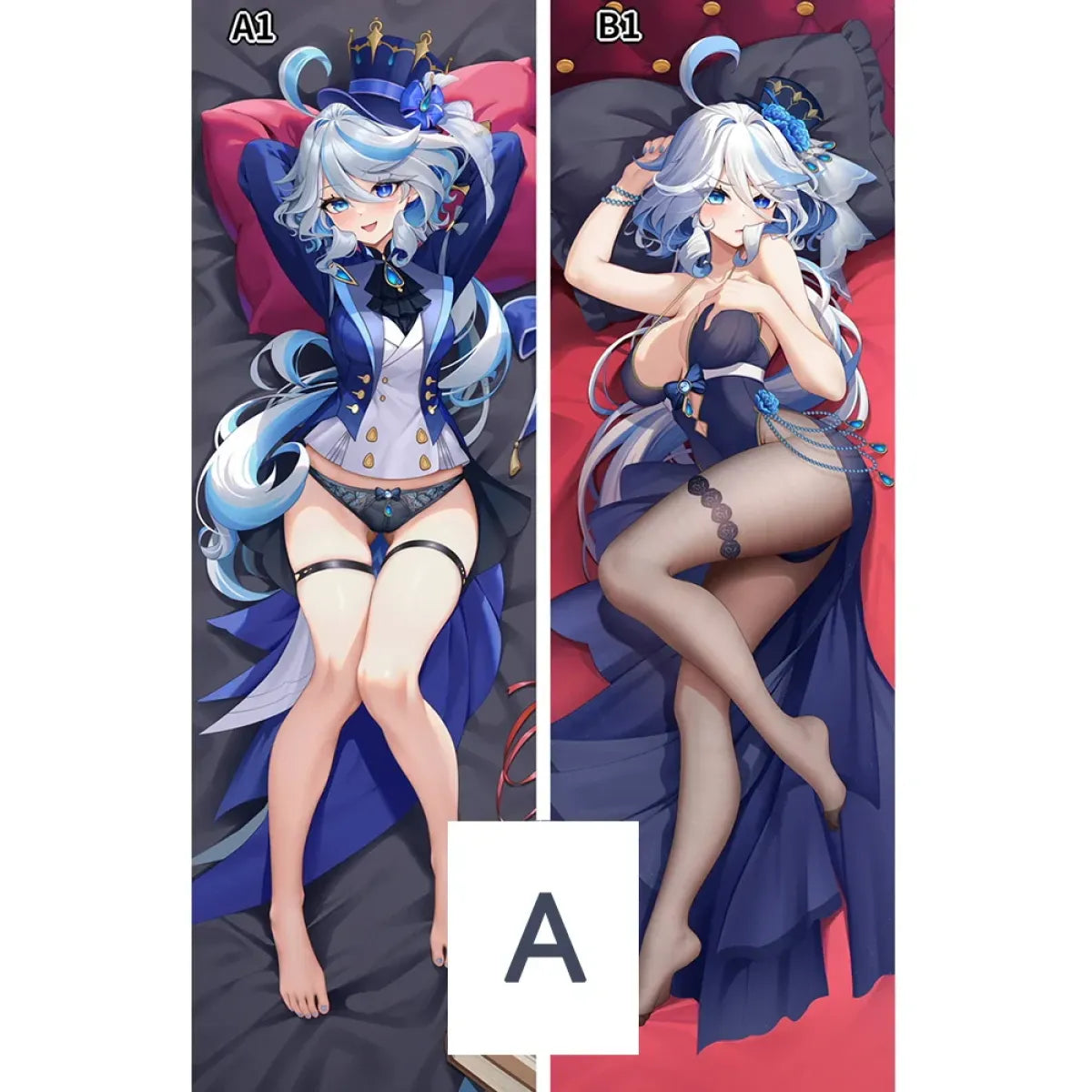 Focalors Dakimakura Pillowcase – Genshin Impact Anime Game Cushion