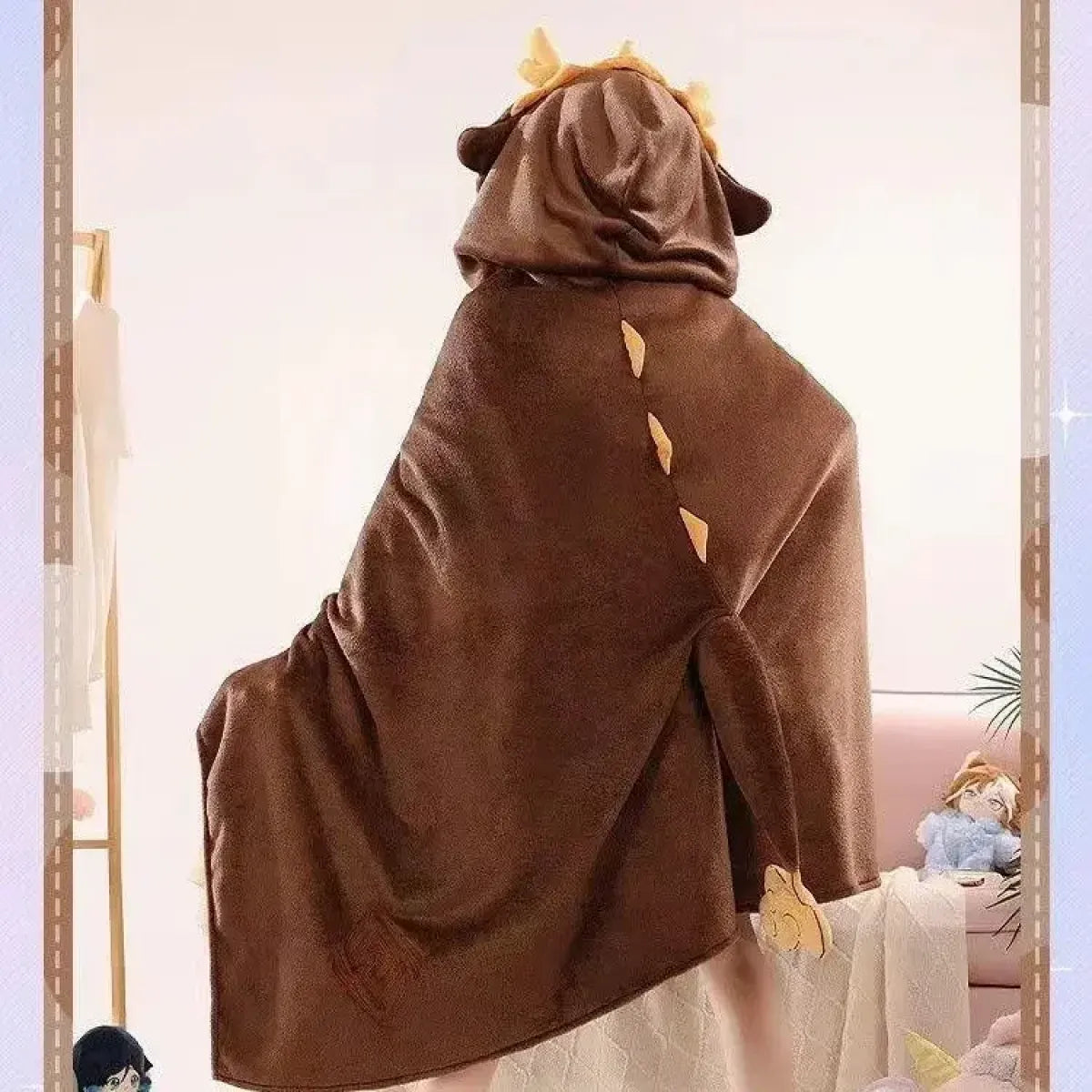 Genshin Impact Venti Blanket Cloak - Kaeya, Zhongli Hooded Cape