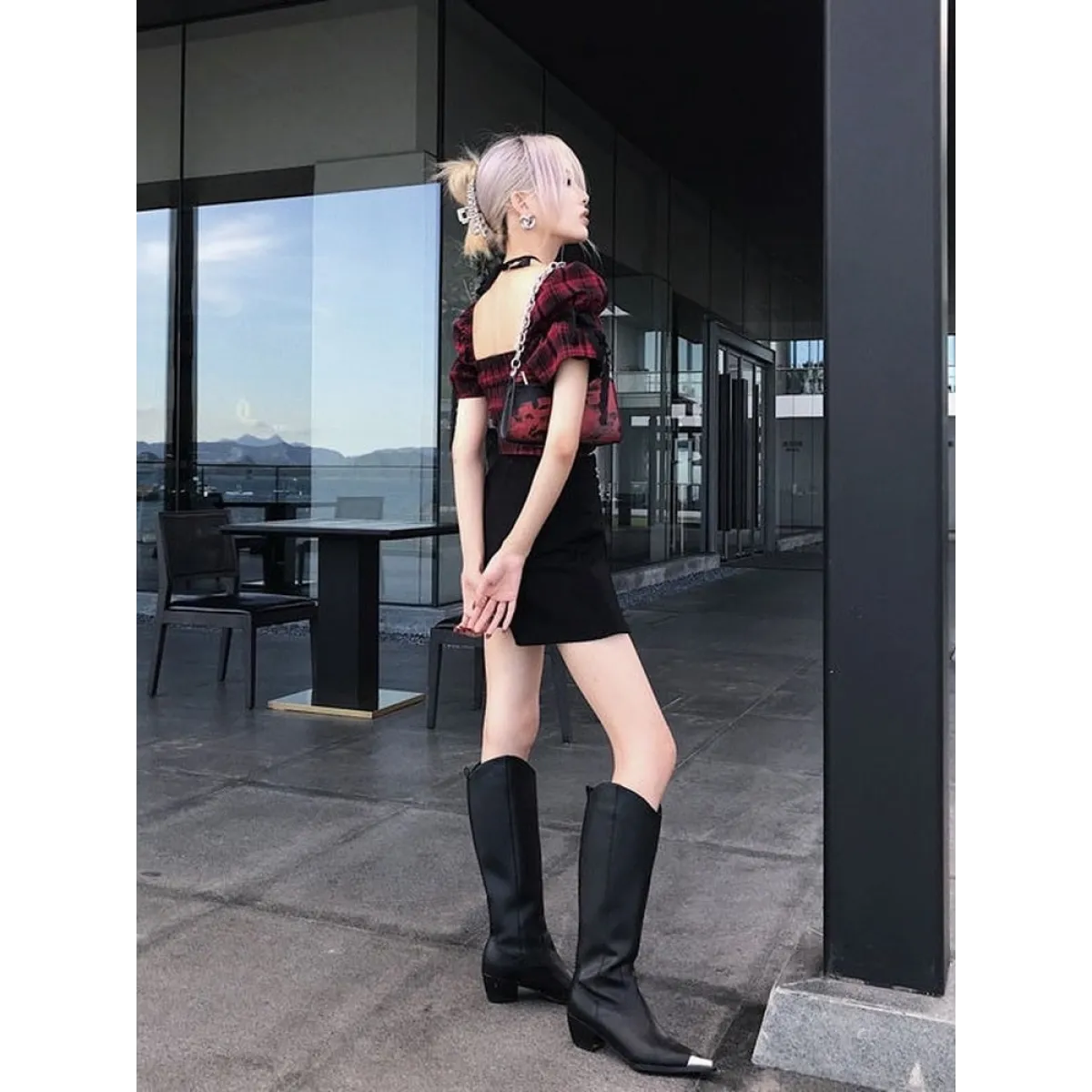 Gothic Harajuku Crop T-shirts