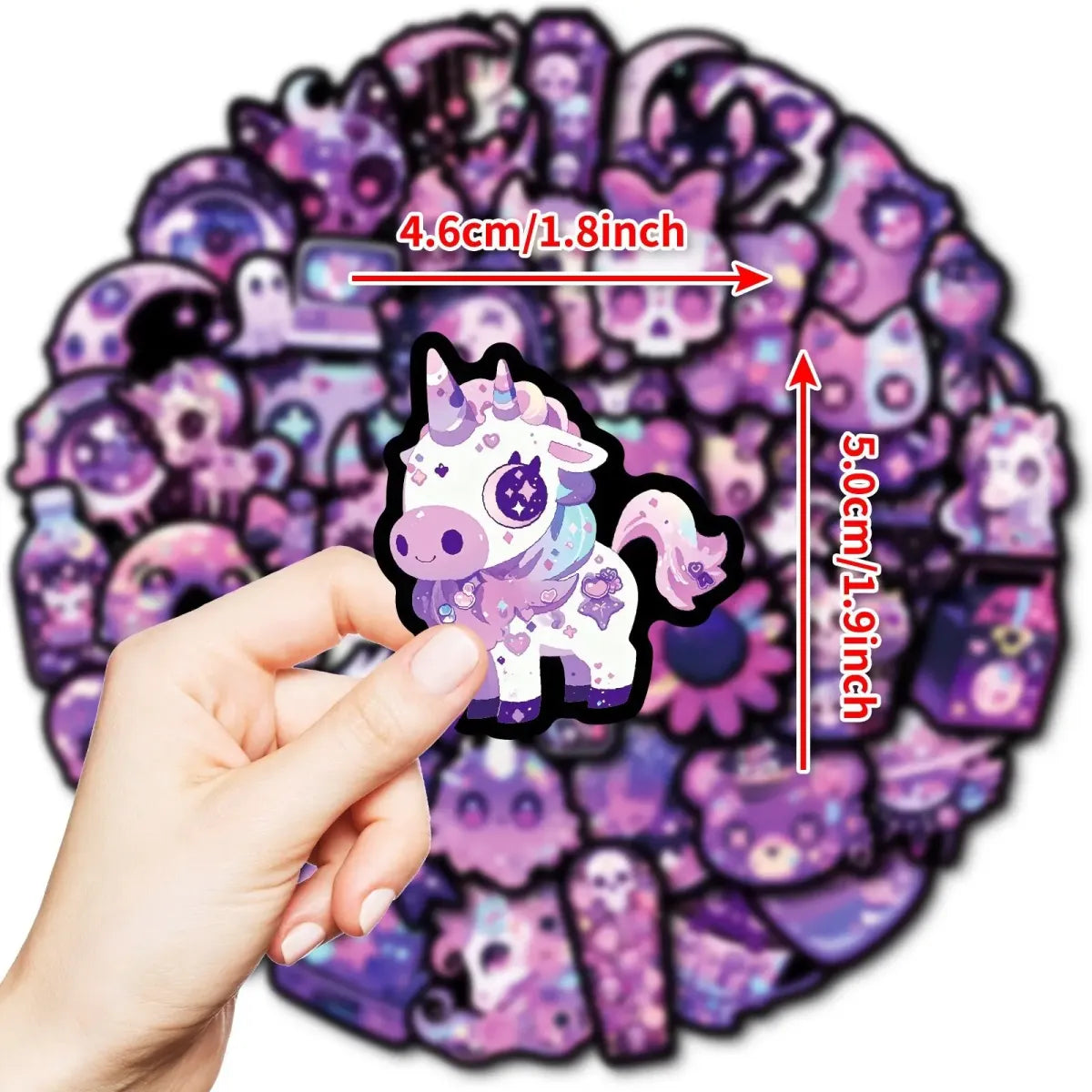 Gothic Horror Stickers Set