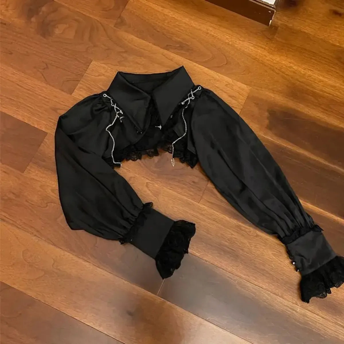 Gothic Victorian Lolita Dress - Punk Lace & Bow