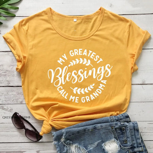 My Greatest Blessings Call Me Grandma T-Shirt