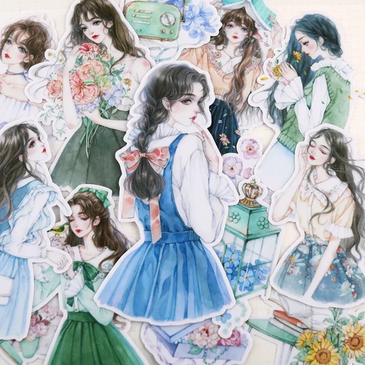 Handbook Cute Stickers - DIY Photo Album & Character Decoration