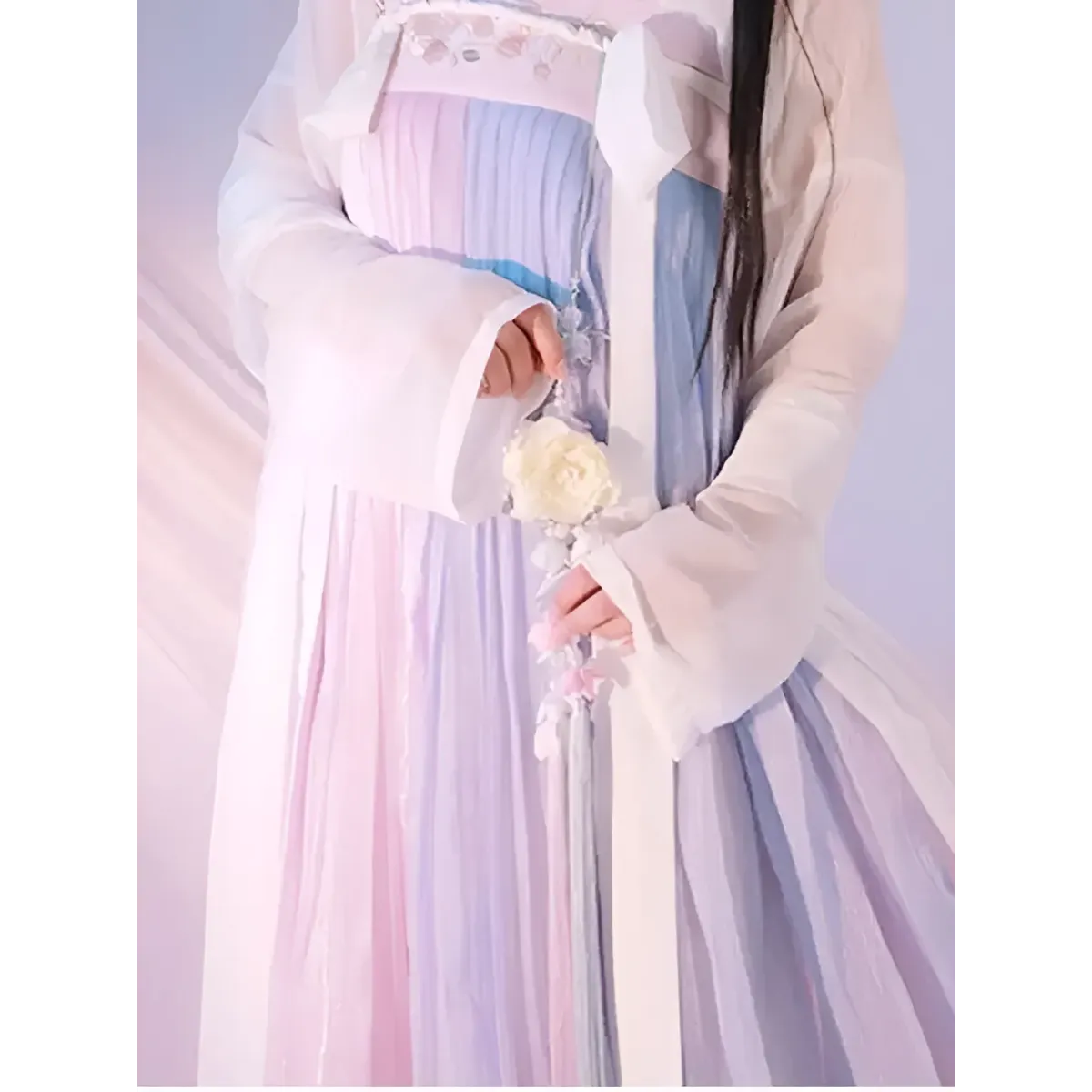 Hanfu Skirt Set - Complete with Embroidery Details