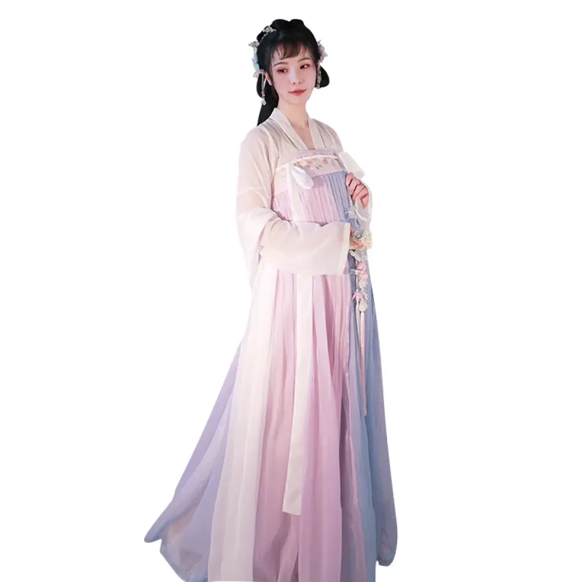 Hanfu Skirt Set - Complete with Embroidery Details