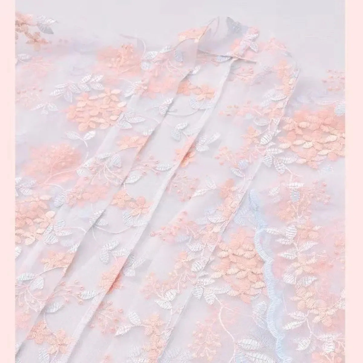 Hanfu Skirt Set - Complete with Embroidery Details