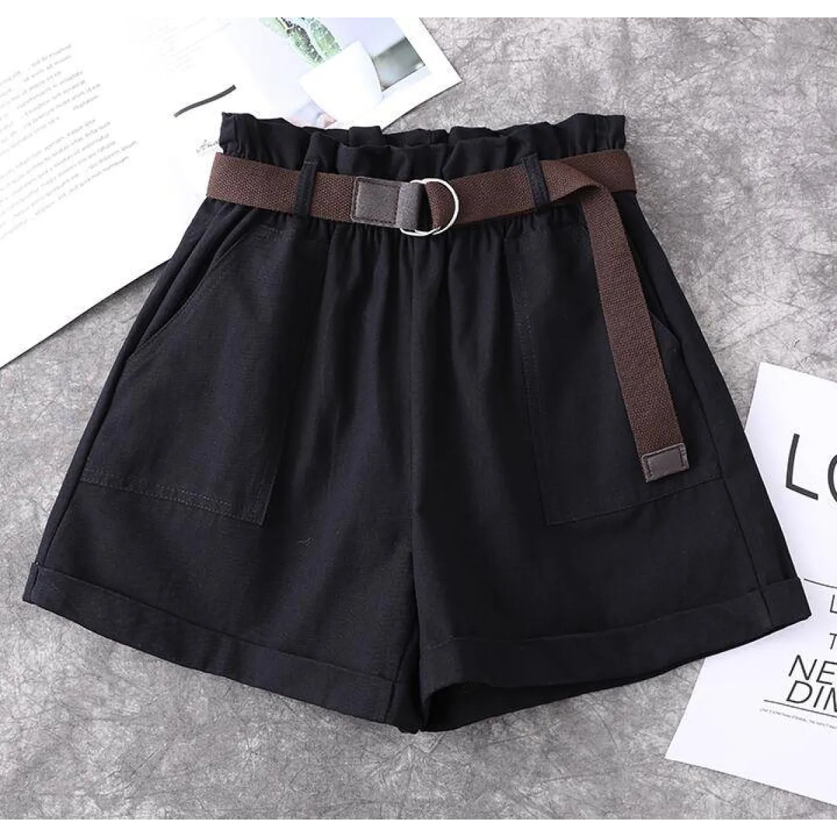 Harajuku Belted Shorts