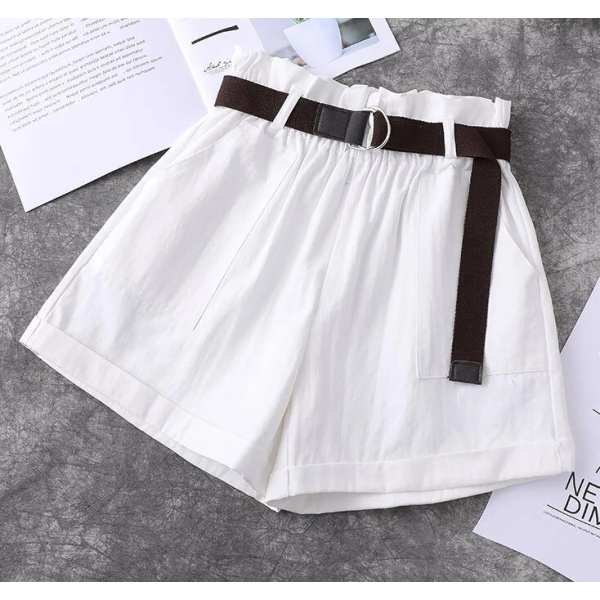 Harajuku Belted Shorts