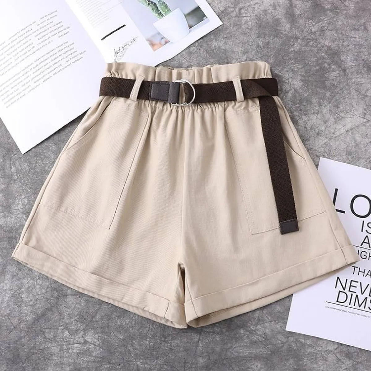 Harajuku Belted Shorts