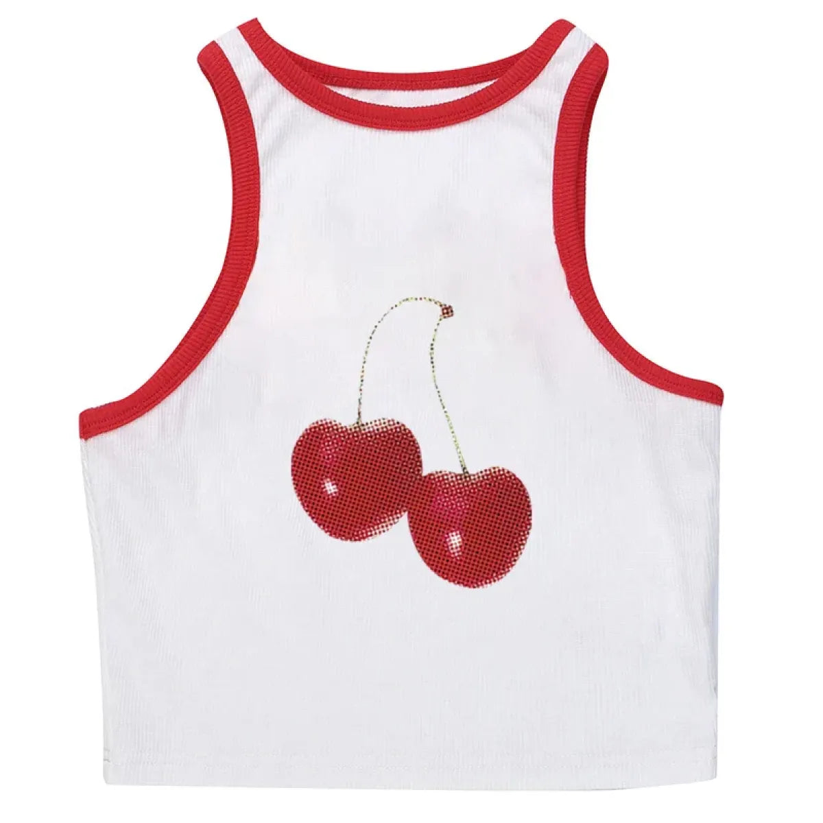 Harajuku Cherry Graphic Print T-Shirt