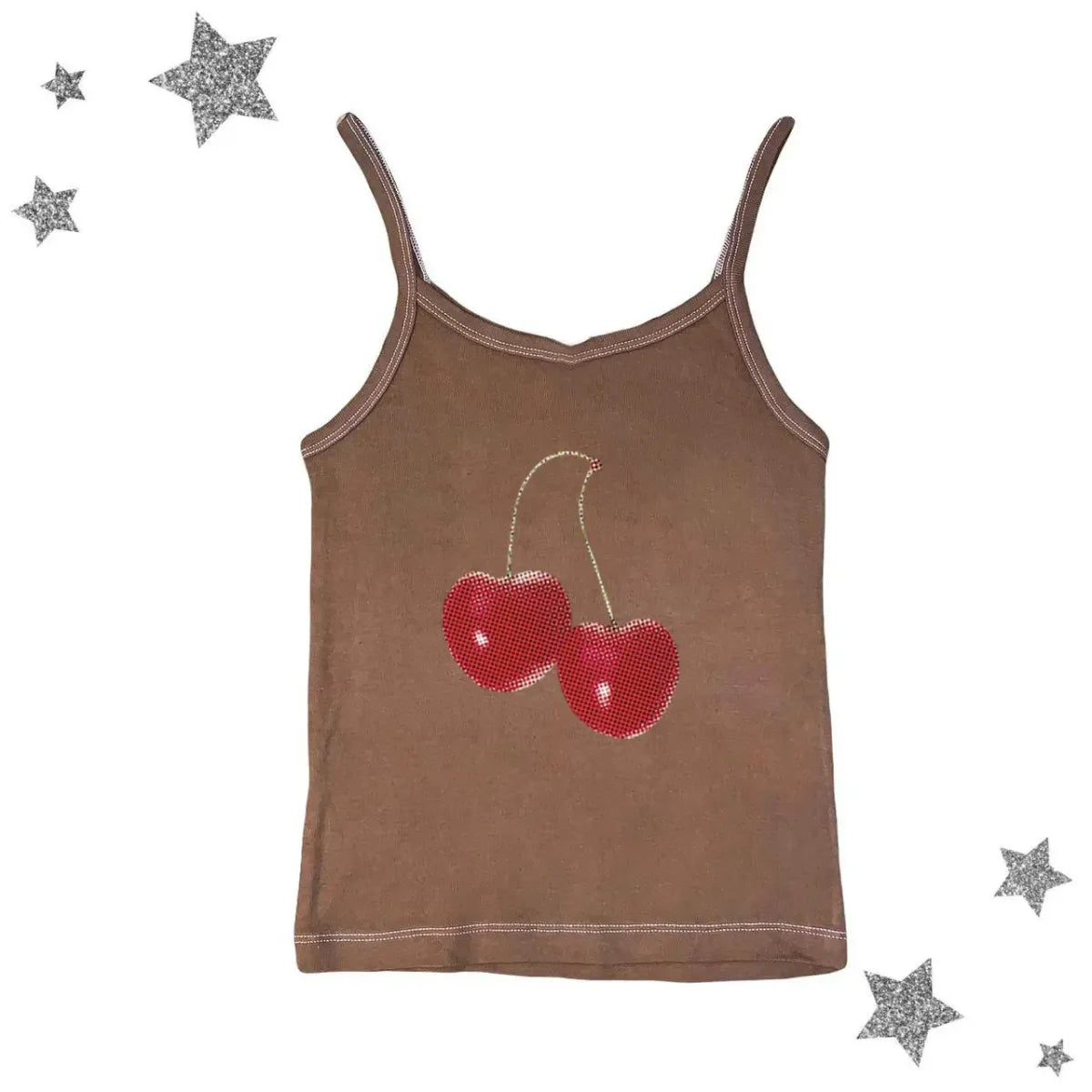 Harajuku Cherry Graphic Print T-Shirt