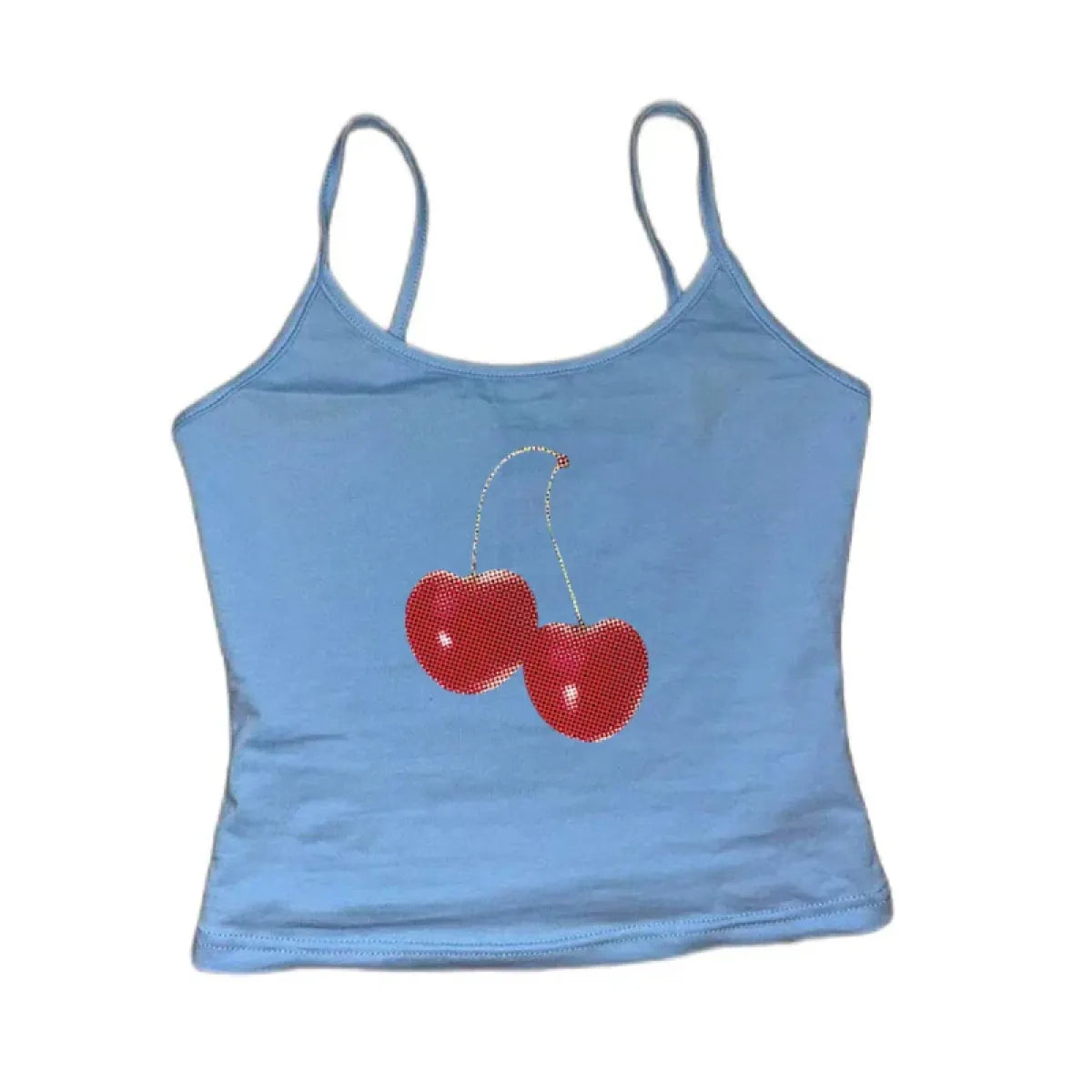 Harajuku Cherry Graphic Print T-Shirt