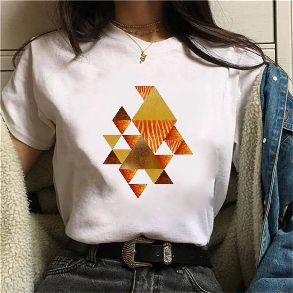Harajuku Geometry T-shirts
