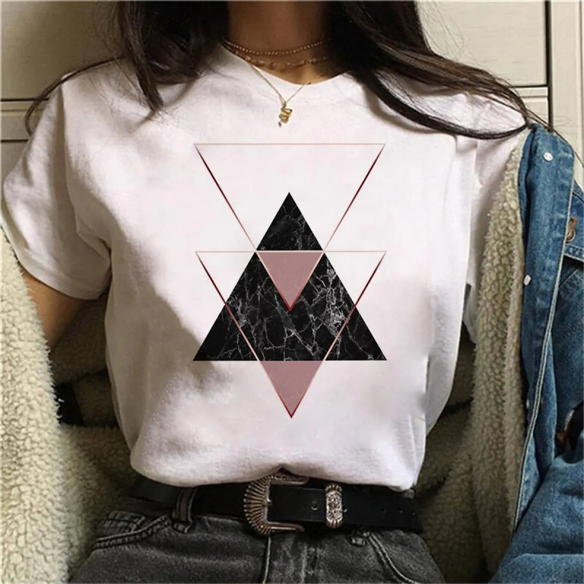 Harajuku Geometry T-shirts