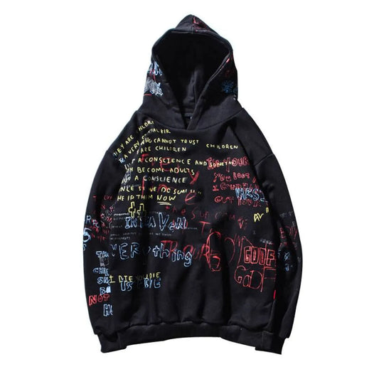 Harajuku Graffiti Hoodies